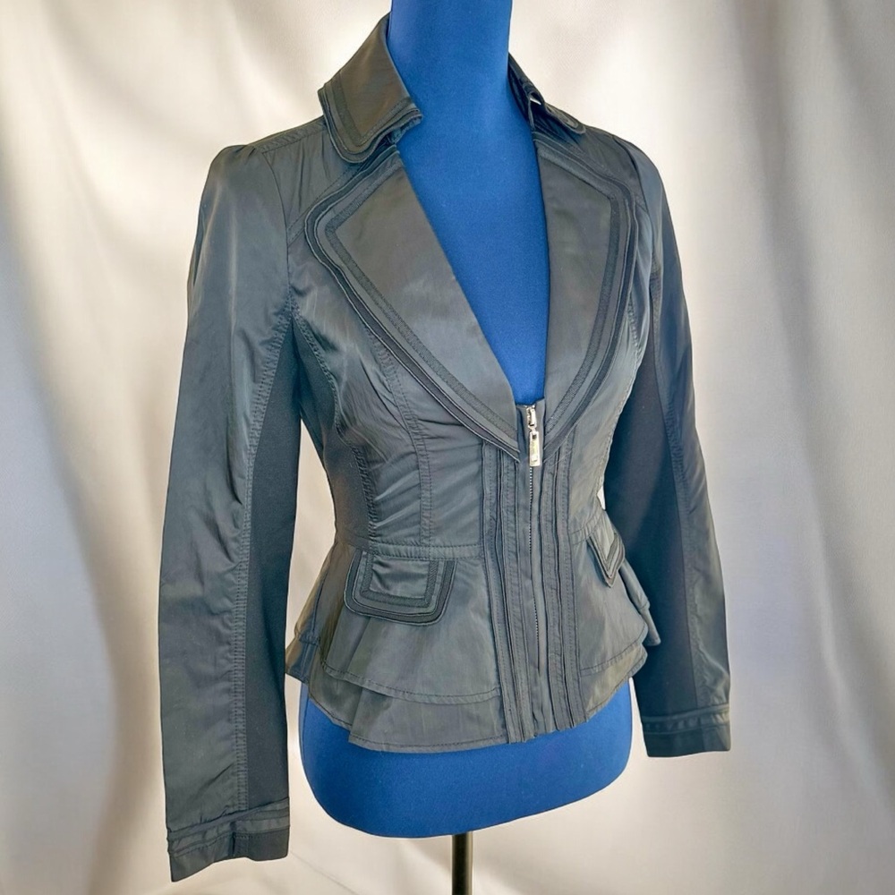 NEW! White House Black Market Black Peplum Jacket